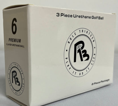 3 Layer Golf Balls  "6 Balls Per Box"